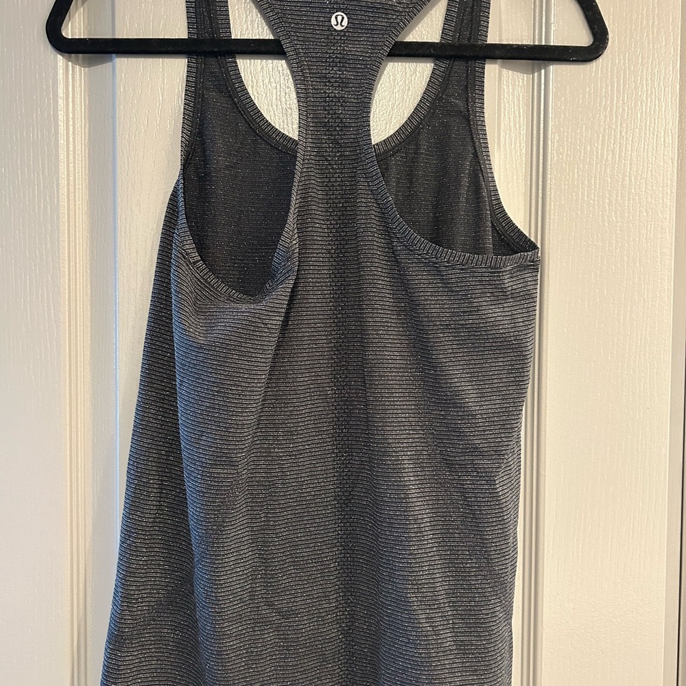lululemon athletica Charcoal Racerback Tank